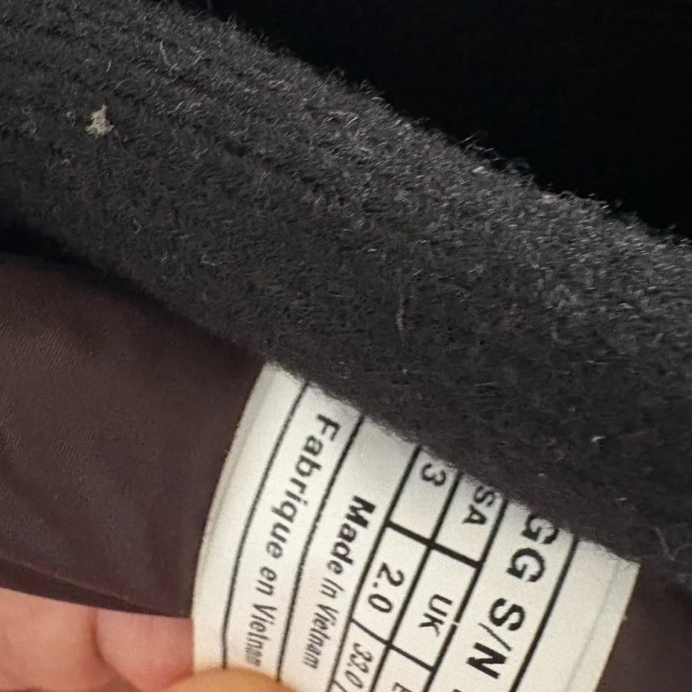 Ugg Noeme Snow‎ Winter Kid Boots Sz 3 Brown